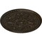 Ekena Millwork Bradford Ceiling Medallion (Fits Canopies up to 6 5/8"), 32 5/8"OD x 2"P, Stone Hearth Crackle CM32BRSHC - alternate 3